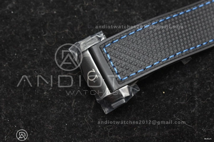 Best Blue Edition Ocean Ceramic A8906 VSF Deep 1:1 Real Nylon on Clone Strap 45.5mm Black Black Super Planet 1231